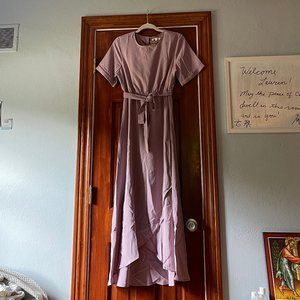 Roolee Taylor Jane Dress Wrap Maxi Dress